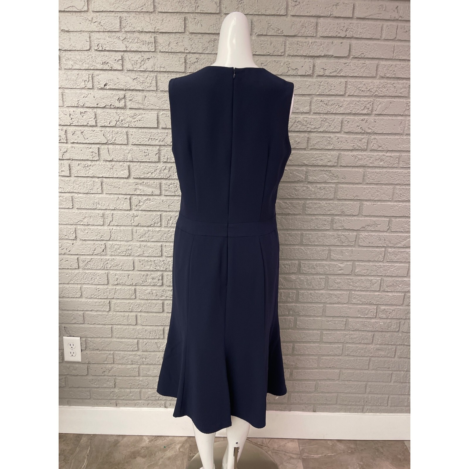 Pendleton Sleeveless Split-Neck Career Dress Size… - image 4