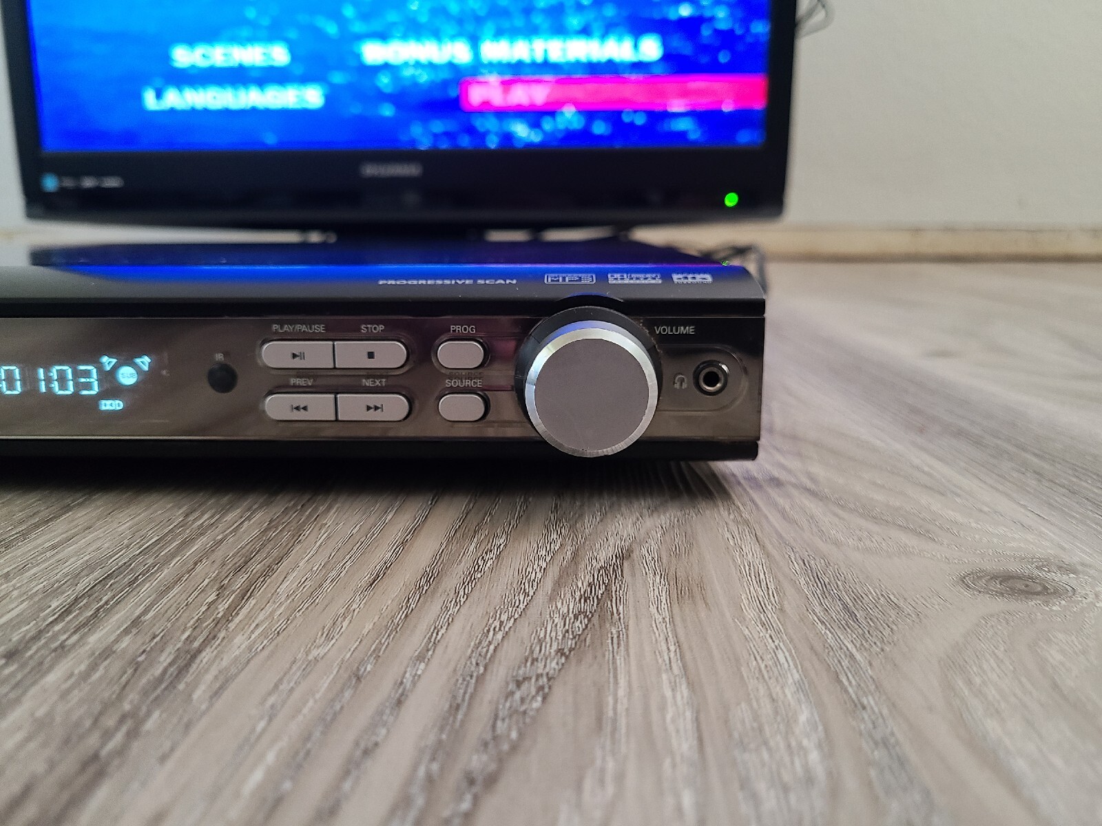 PHILIPS HTS3400 DVD Home Theatre System Receiver Only No Remote Works