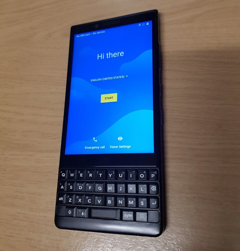BLACKBERRY KEY2 BBF100-2 - 128GB - UNLOCKED - BLACK - Afbeelding 7 van 11
