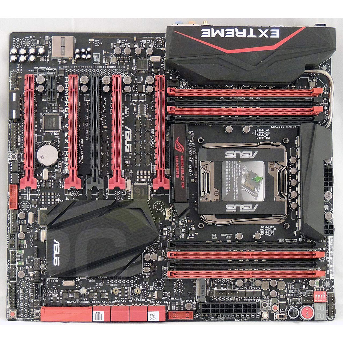ASUS RAMPAGE V EXTREME X99 Motherboard LGA 2011-3 DDR4 RAM WIFI