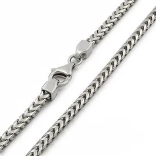Stainless Steel Multi Size Franco Chain Necklace / bracelet
