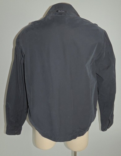 CHAQUETA CON CREMALLERA NAUTICA AZUL MEZCLA ALGODÓN TALLA LGE - Imagen 5 de 7