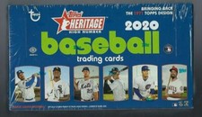 2020 TOPPS HERITAGE HIGH NUMBER HOBBY BASEBALL BOX 
