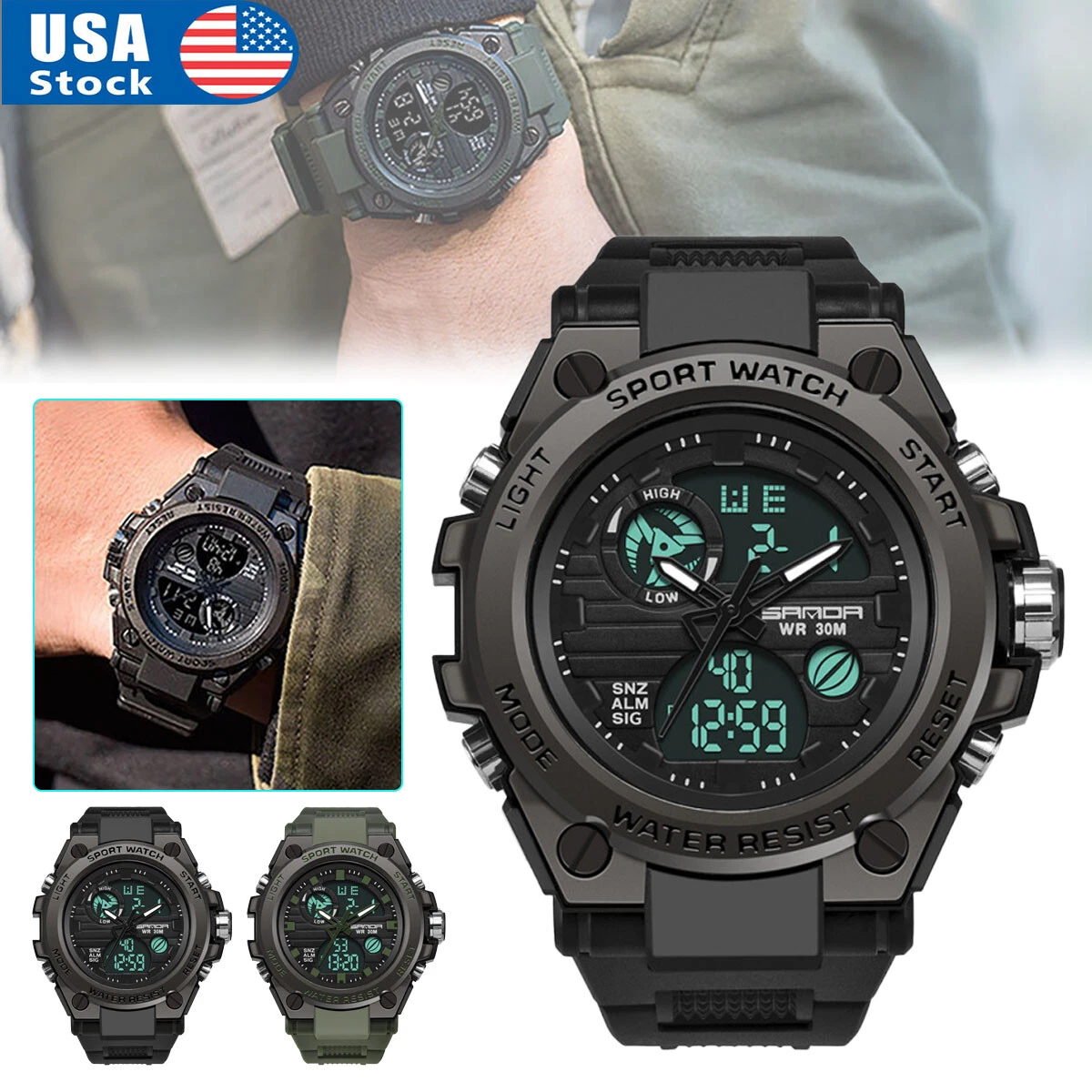Tough military watches top
