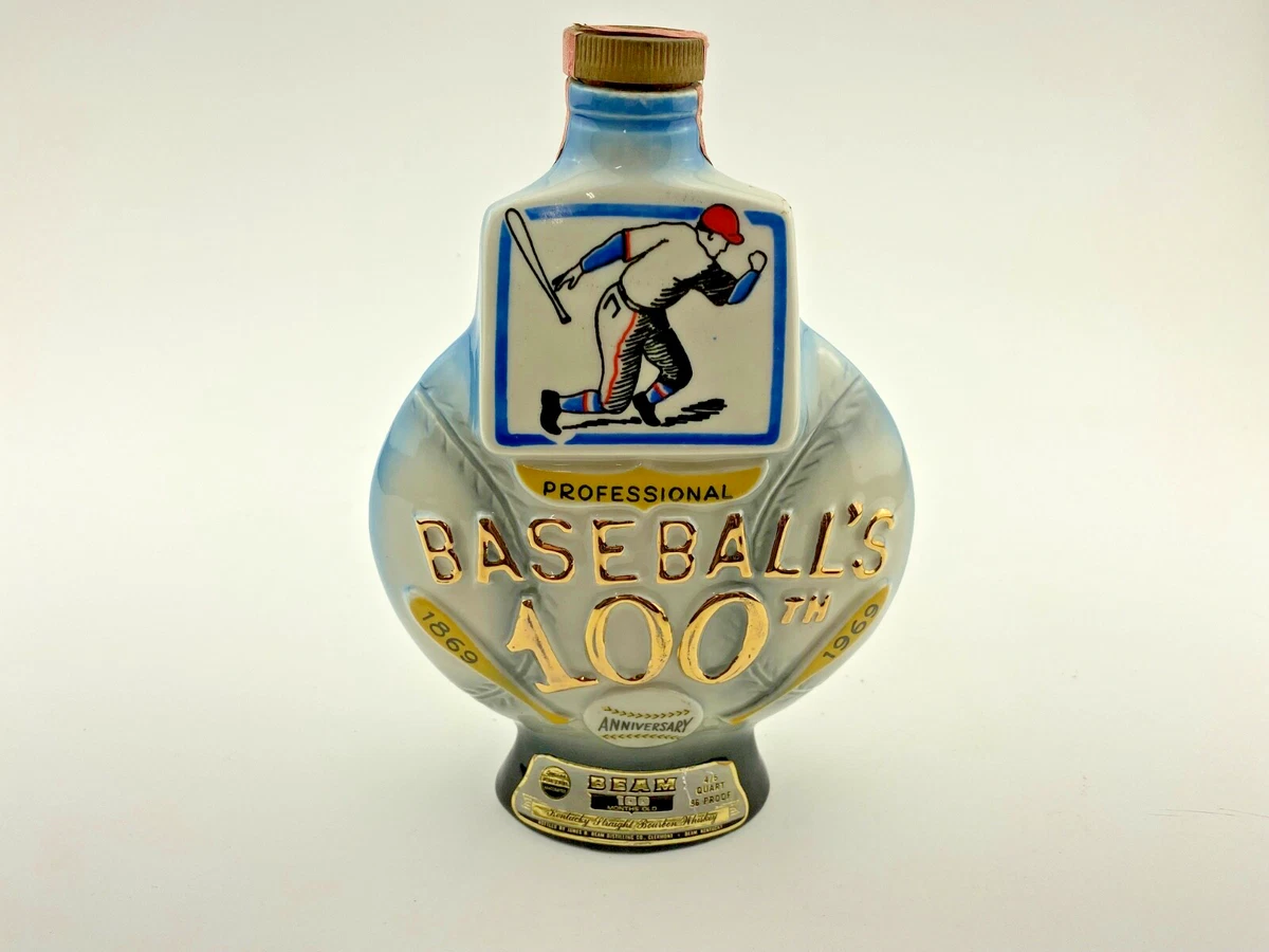 jim beam baseball decanter products for sale | eBay