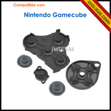 GOMA CONTACTO DE MANDO PARA CONSOLA NINTENDO GAME CUBE PIEZA BOTONES GAMECUBE