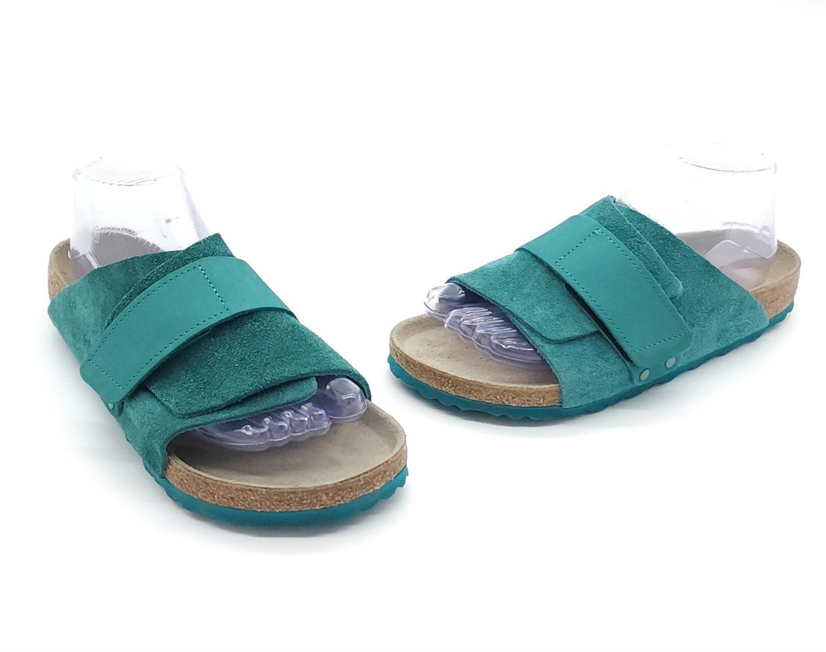 Birkenstock Green Sandals with Contoured Footbed and Adjustable Straps Size 11 Amazon.com | BIRKENSTOCK Arizona 1025367 Sandals, Green, 11  main image 3