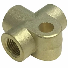 Metric Bubble flare Brake line Hose T-fitting 10mm x 1.00 Bubble Flare Fitting