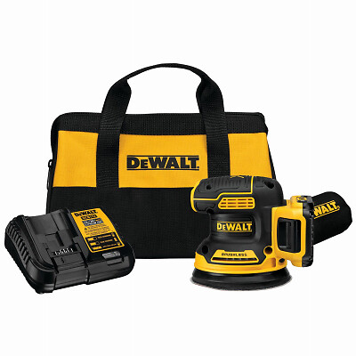 DEWALT DCW210D1 XR Random Orbit Sander, Battery Included, 20 V, 2 Ah