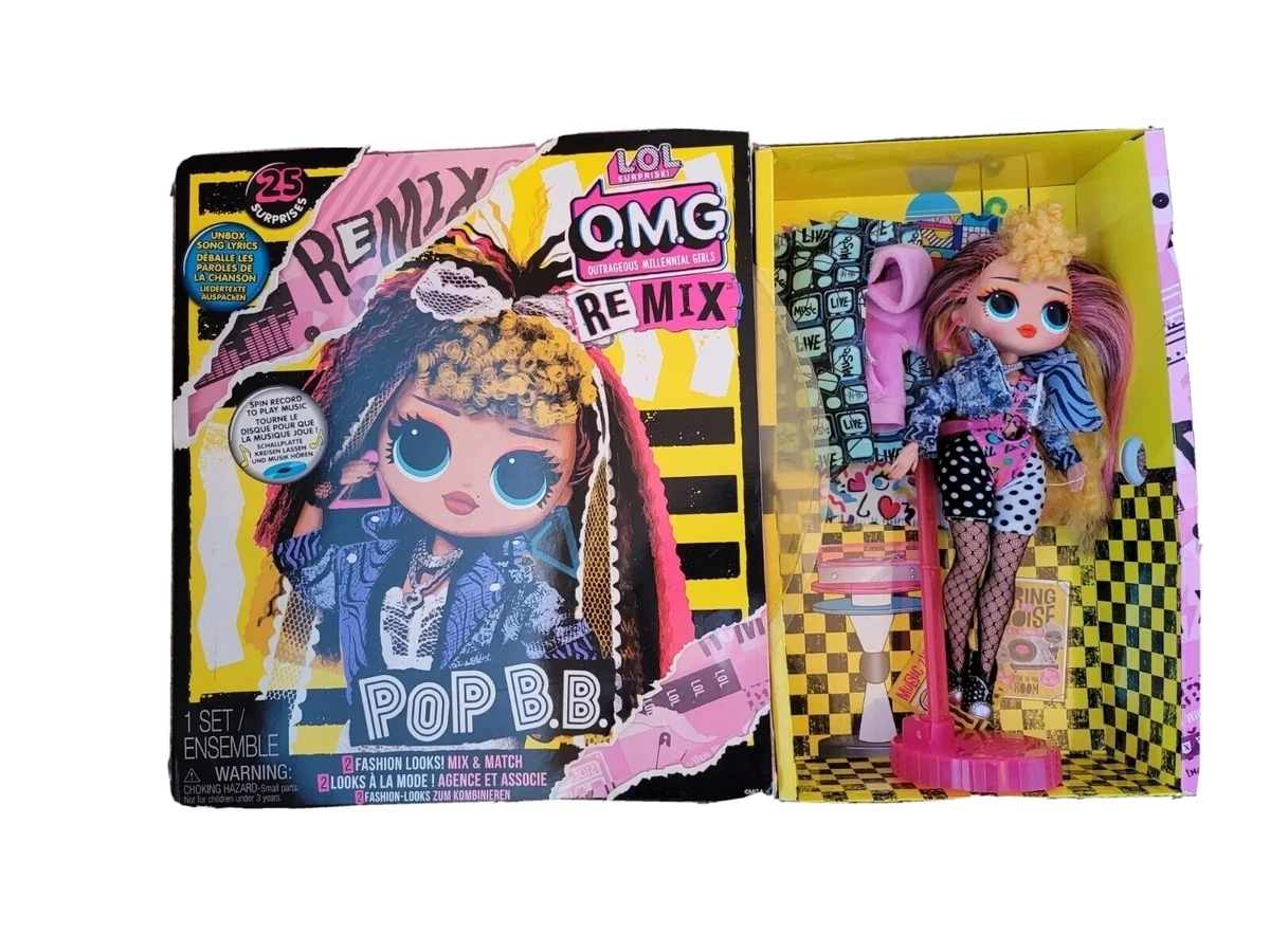 OMG Remix Pop B.B. Doll 25 Surprises Music – L.O.L. Surprise