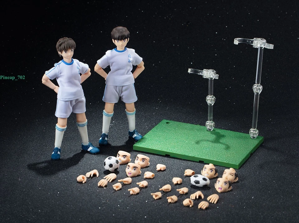 Anime Captain Tsubasa Ozora Tsubasa Misaki Taro Collect 6in Action Figure Model - Image 2 of 4