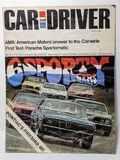 Car and Driver March 1968AMX: American Motors' Answer - Well Used - Poor-Good