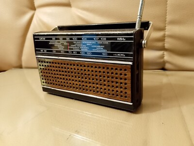 TEC Dieter Beer Wiesbaden Sound TC 402 tragbares Radio Reiseradio 1979