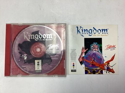 Kingdom The Far Reaches- 3DO Case and Game no Manual TESTED