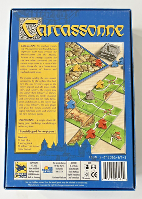 Carcassonne Classic by Z-Man Games Original First Print Edition