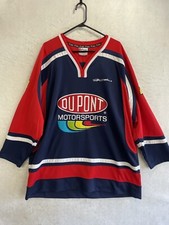 VTG 90s Chase Authentics NASCAR Racing Jeff Gordon #24 Hockey Jersey Size XL