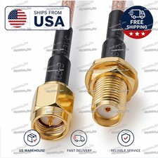 RG316 Coax Cable SMA MALE to SMA Female Coaxial RF Extension Jumper