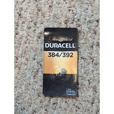 Duracell Batteries - 384/392 1.5V Button Cell, Single Pack for Watch Electronics