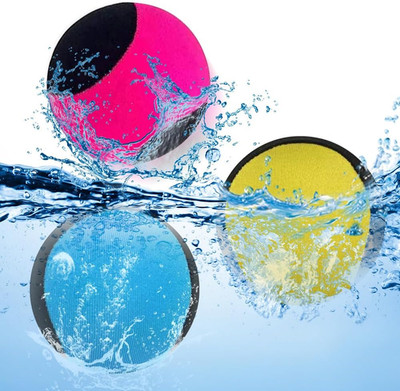 Springende Wasserbälle Set 3er Pack für Pool Strand Schwimmbad Jugendliche