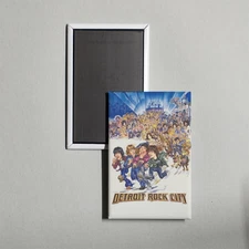 Detroit Rock City Mini Movie Poster Fridge Locker Magnet