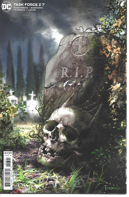 #ad TASK FORCE Z #7 LUCIO PARRILLO VARIANT DC COMICS 2022 NEW UNREAD BAGGED BOARDED $8.25