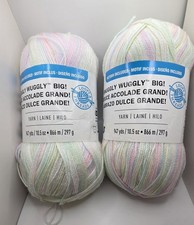 2 New Skeins Loops & Threads Snuggly Wuggly B...