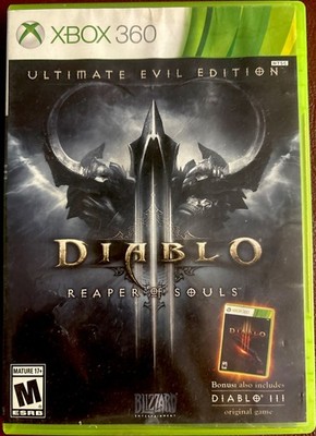 Diablo 3 Reaper of Souls, Ultimate Evil Edition (Xbox 360) CIB DLC On Disc! III