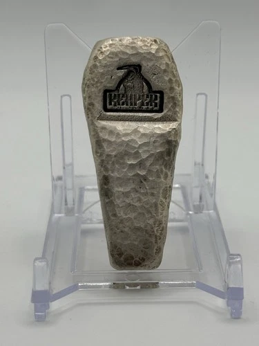 REAPER PRECIOUS METALS 2.7oz Poured “The Reaper’s Coffin” .999 Fine Silver 3/40