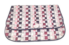 Vintage Tallulah By Janice Fortier Button Accent Clutch Bag