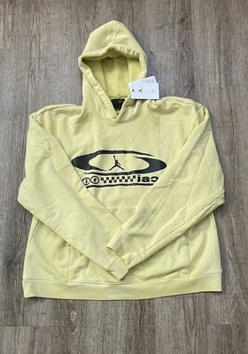 Nike Air Jordan Travis Scott Cactus Jack Hoodie Celery Mens Sz Med FQ7821-308