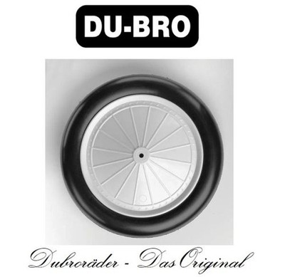 DUBRO Räder ''Vintage'' 1/8 Scale 89 mm DUBRO (VE=1Paar)