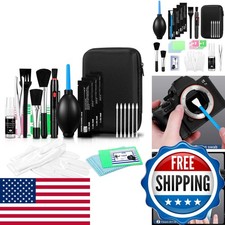 Camera Lens Cleaning Kit for Mirrorless DSLR - Lens Paper Blower Cotton Swabs