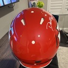 Dante Hall autograph inscribed 2x Pro Bowl &joystick Full Size Helmet KC Chiefs — photo 4