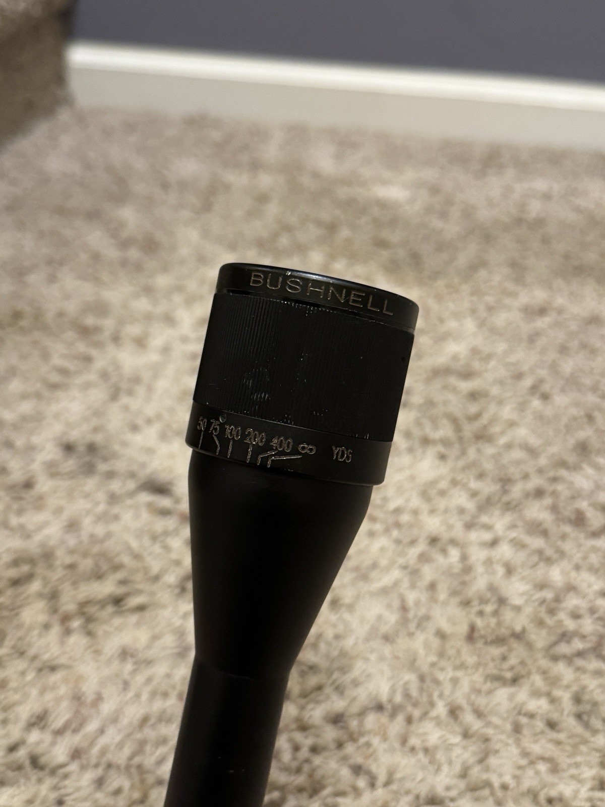 BUSHNELL BANNER 4-12X40MM MATTE BLACK RIFLE SCOPE A.O. MODEL 71-4124 Vintage