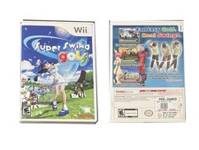 CIB SUPER SWING GOLF WII NINTENDO WII VIDEO GAME COMPLETE IN BOX