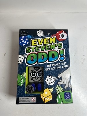Even Stevens Odd Wicked Fast Dice-Rolling Game Educational Insights Complete