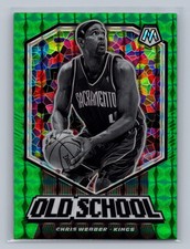 2019-20 Panini Mosaic #13 Chris Webber Old School Mosaic Green