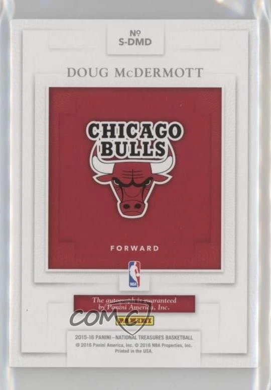 2015-16 Panini National Treasures Signatures /75 Doug McDermott #S-DMD Auto - Image 2 of 2