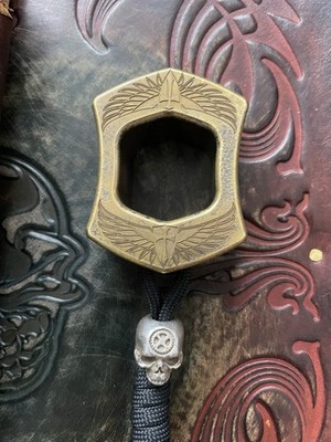 SteelFlame XXXL Sledge Ring with Winged Crusader