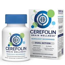 Cerefolin Brain Wellness, Targeted Nutrition for Cognitive Support, Improves
