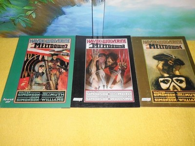 HAVOK UND WOLVERINE MELTDOWN Bd. 2, 3, 4 Feest Softcover