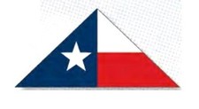 50"x24" Texas Flag Nylon Kite