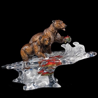 Kitty Cantrell Training Day Limitierte Auflage Mixed Media Lucite Skulptur, COA