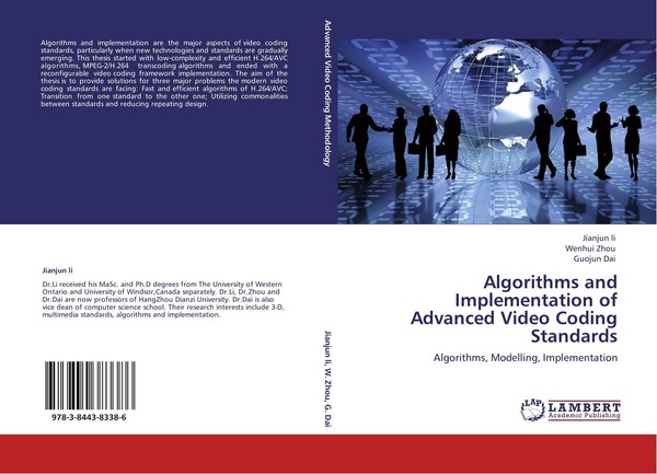 Algorithms And Implementation Of Advanced Video Coding Standards Jianjun Li-image
