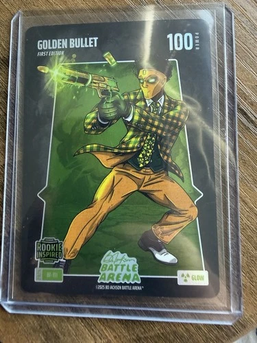 Golden Bullet Bo Jackson Battle Arena 100 Power Glow BF-111 Matthew Golden