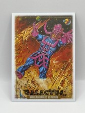 2024 Marvel Masterpieces 92 Platinum #30 Galactus Canvas