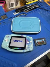 Pokémon Backlit IPS Nintendo Gameboy Advance Console GBA Cartridge Crystal V4