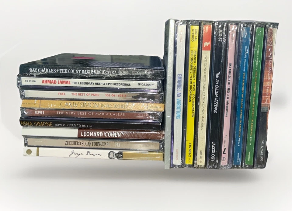 Various CDs Brand New Sealed Jazz, Classical Music, Tango, Foreign. Lot Of 18 CD Foto 3 de 4