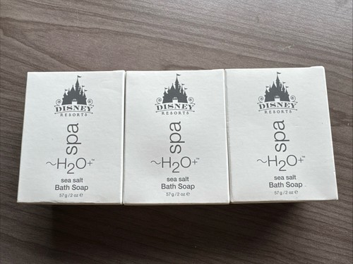 Disney Resorts Sea Salt Soap 3 Bath H20+ Travel Size Made In USA New - Picture 1 of 1