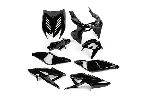 Verkleidungskit Str8 Yamaha Aerox Bis 2013 New Design Schwarz-image